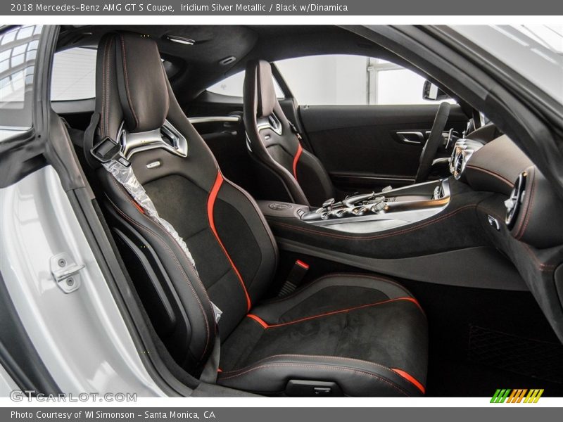 Front Seat of 2018 AMG GT S Coupe