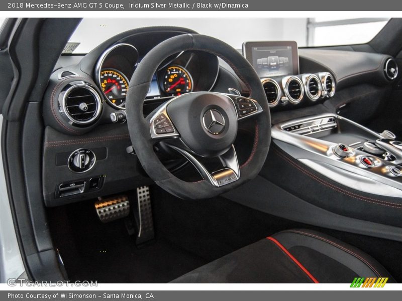 Dashboard of 2018 AMG GT S Coupe