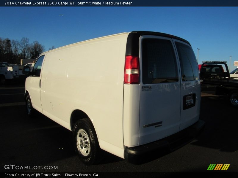 Summit White / Medium Pewter 2014 Chevrolet Express 2500 Cargo WT