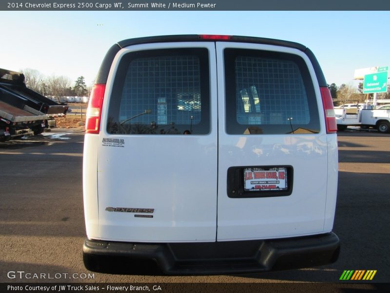 Summit White / Medium Pewter 2014 Chevrolet Express 2500 Cargo WT