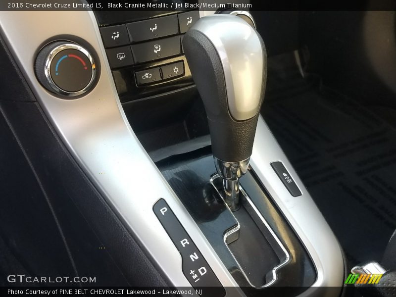 Black Granite Metallic / Jet Black/Medium Titanium 2016 Chevrolet Cruze Limited LS