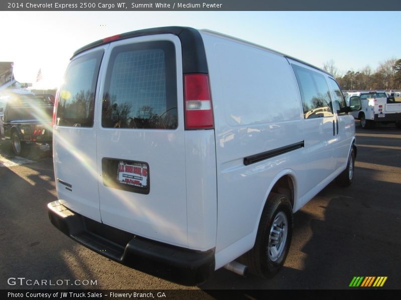Summit White / Medium Pewter 2014 Chevrolet Express 2500 Cargo WT
