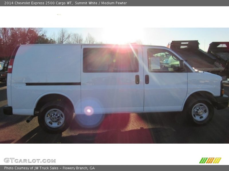 Summit White / Medium Pewter 2014 Chevrolet Express 2500 Cargo WT