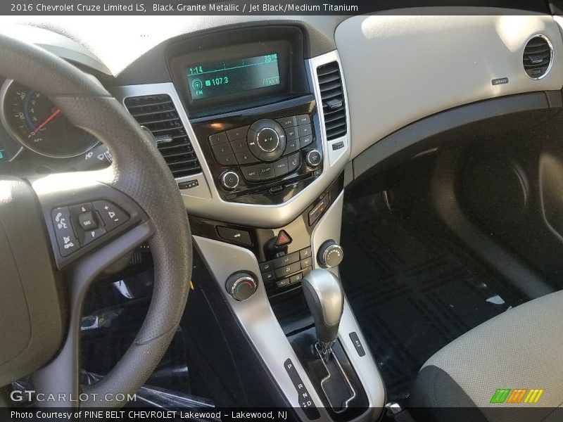 Black Granite Metallic / Jet Black/Medium Titanium 2016 Chevrolet Cruze Limited LS