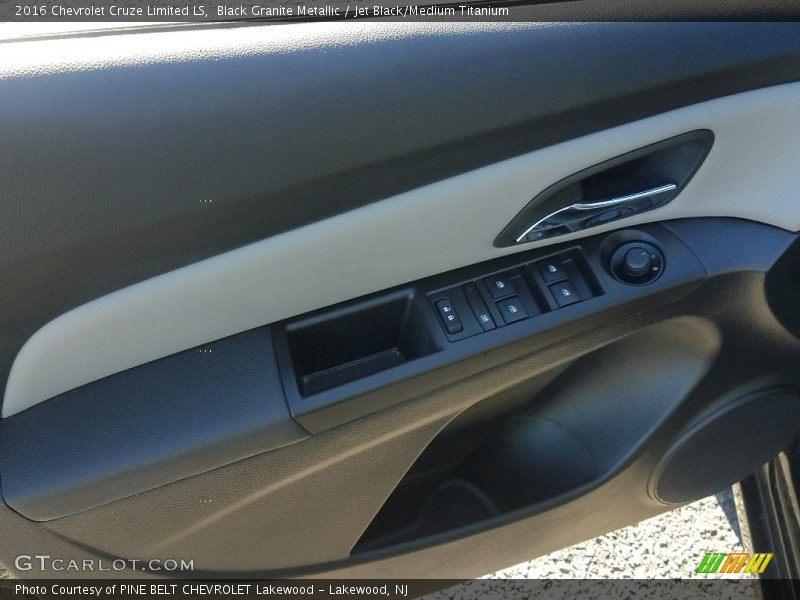 Black Granite Metallic / Jet Black/Medium Titanium 2016 Chevrolet Cruze Limited LS