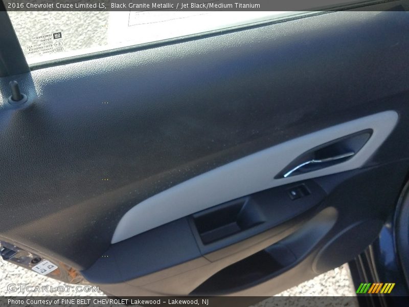 Black Granite Metallic / Jet Black/Medium Titanium 2016 Chevrolet Cruze Limited LS