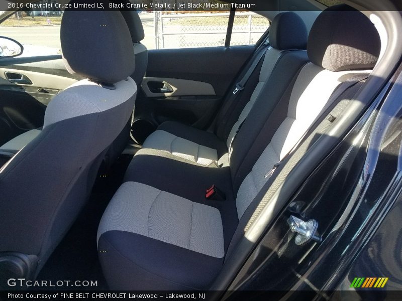 Black Granite Metallic / Jet Black/Medium Titanium 2016 Chevrolet Cruze Limited LS