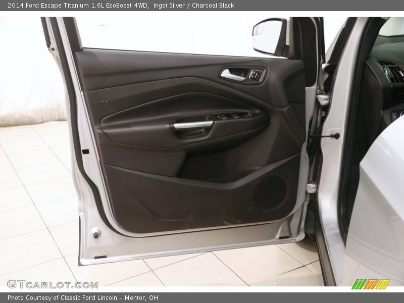 Ingot Silver / Charcoal Black 2014 Ford Escape Titanium 1.6L EcoBoost 4WD