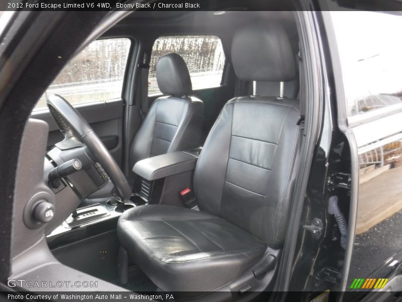 Ebony Black / Charcoal Black 2012 Ford Escape Limited V6 4WD