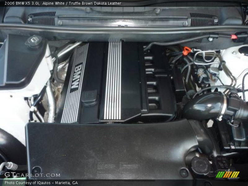 Alpine White / Truffle Brown Dakota Leather 2006 BMW X5 3.0i
