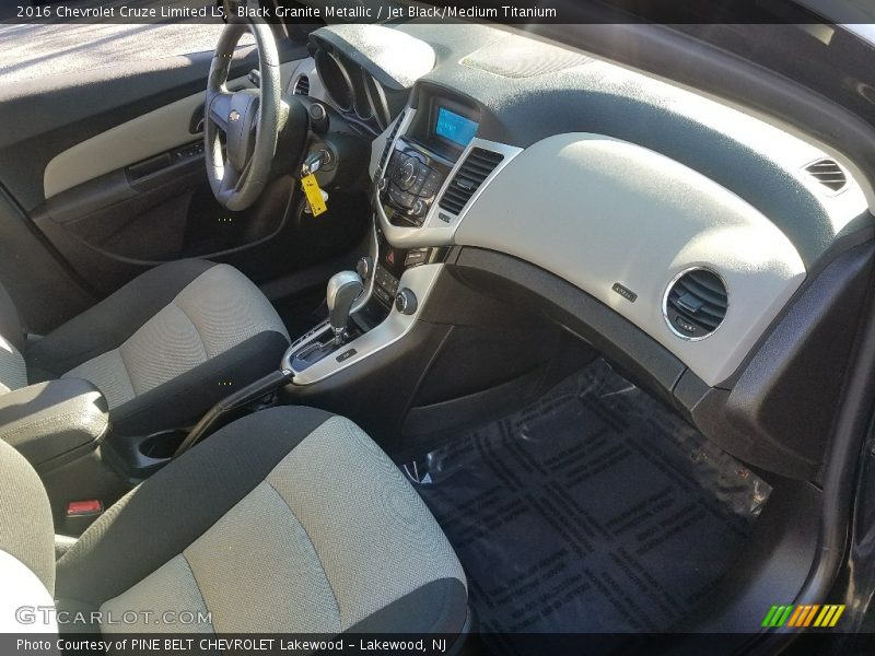 Black Granite Metallic / Jet Black/Medium Titanium 2016 Chevrolet Cruze Limited LS