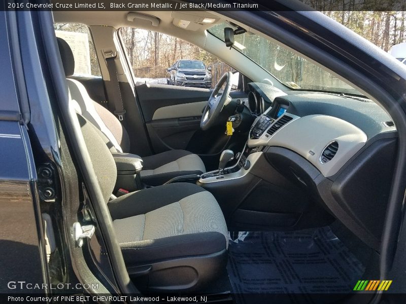 Black Granite Metallic / Jet Black/Medium Titanium 2016 Chevrolet Cruze Limited LS