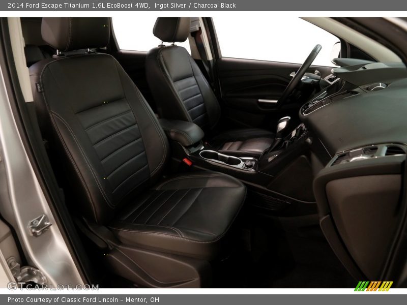 Ingot Silver / Charcoal Black 2014 Ford Escape Titanium 1.6L EcoBoost 4WD