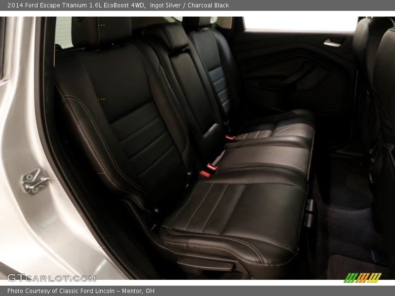 Ingot Silver / Charcoal Black 2014 Ford Escape Titanium 1.6L EcoBoost 4WD