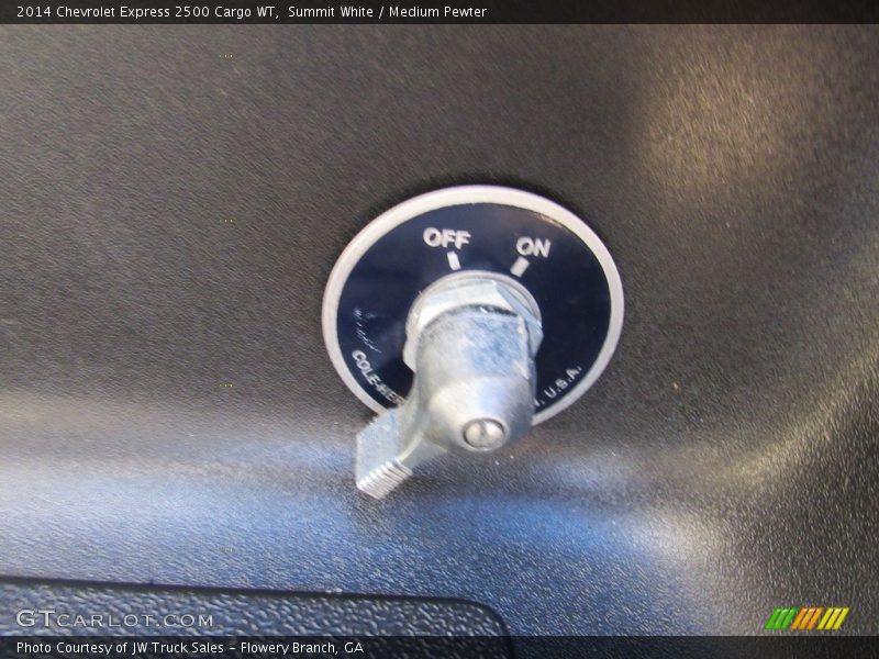 Summit White / Medium Pewter 2014 Chevrolet Express 2500 Cargo WT