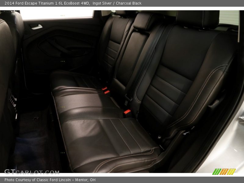Ingot Silver / Charcoal Black 2014 Ford Escape Titanium 1.6L EcoBoost 4WD