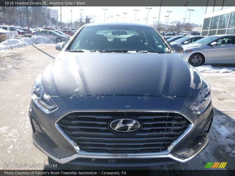 Machine Gray / Black 2018 Hyundai Sonata SE