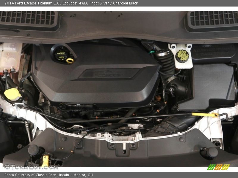 Ingot Silver / Charcoal Black 2014 Ford Escape Titanium 1.6L EcoBoost 4WD
