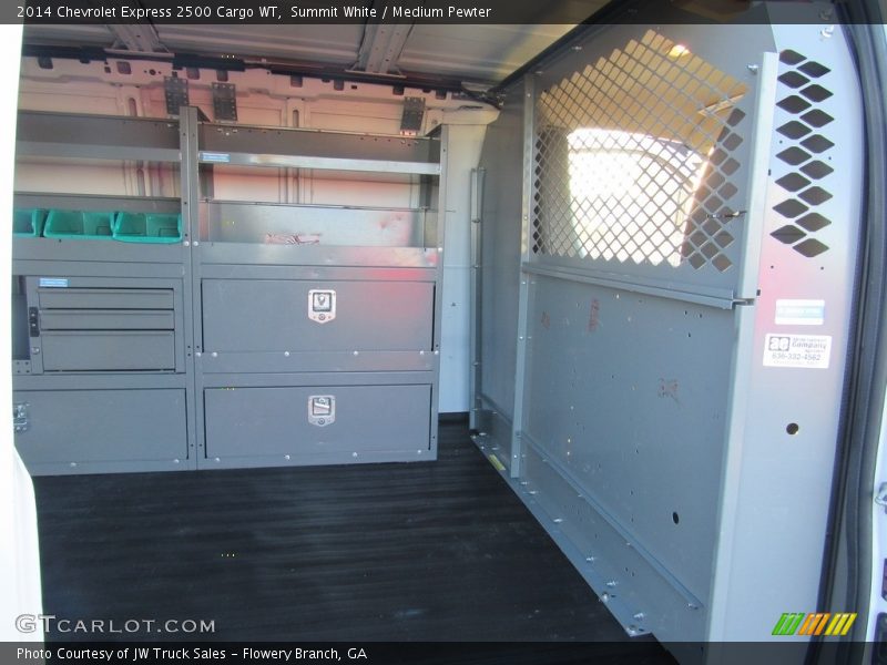 Summit White / Medium Pewter 2014 Chevrolet Express 2500 Cargo WT