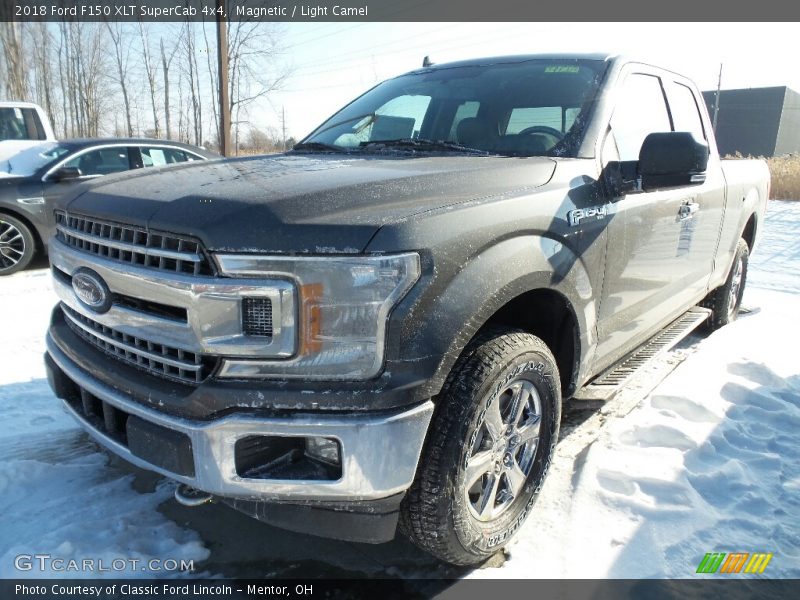 Magnetic / Light Camel 2018 Ford F150 XLT SuperCab 4x4