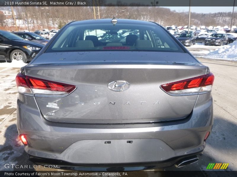 Machine Gray / Black 2018 Hyundai Sonata SE