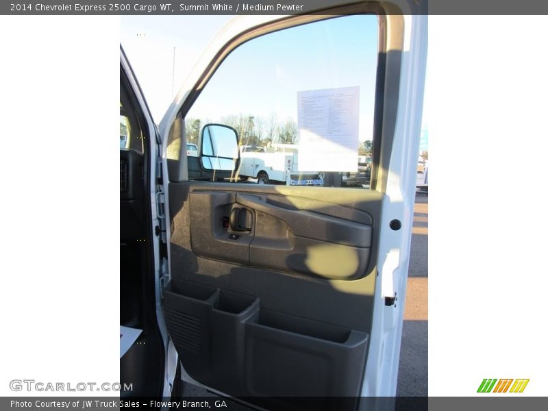 Summit White / Medium Pewter 2014 Chevrolet Express 2500 Cargo WT