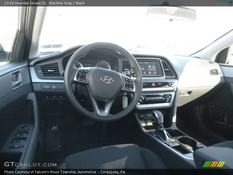 Machine Gray / Black 2018 Hyundai Sonata SE