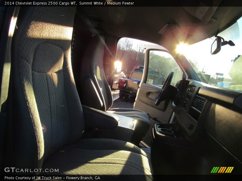 Summit White / Medium Pewter 2014 Chevrolet Express 2500 Cargo WT