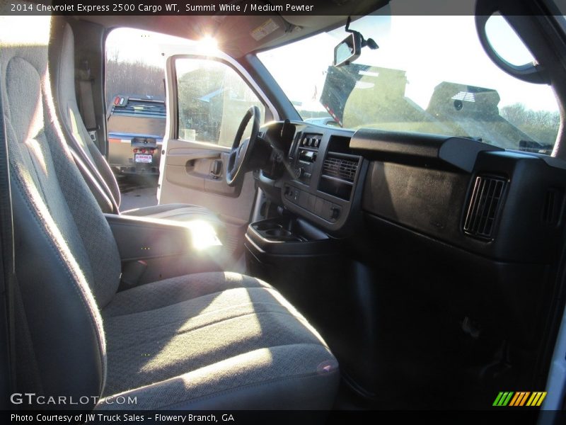 Summit White / Medium Pewter 2014 Chevrolet Express 2500 Cargo WT