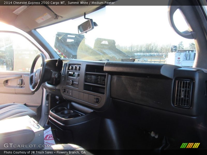 Summit White / Medium Pewter 2014 Chevrolet Express 2500 Cargo WT