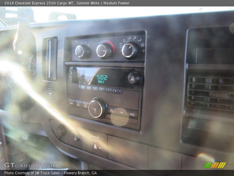Summit White / Medium Pewter 2014 Chevrolet Express 2500 Cargo WT