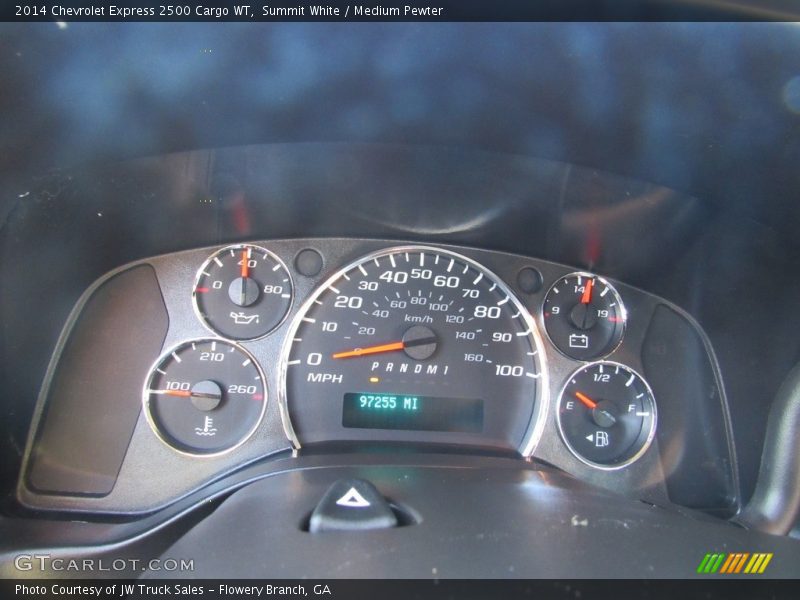 Summit White / Medium Pewter 2014 Chevrolet Express 2500 Cargo WT