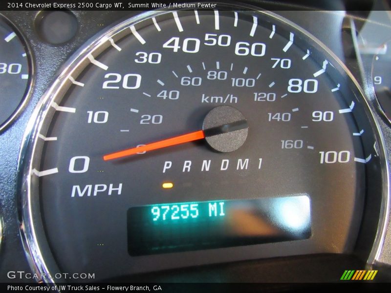 Summit White / Medium Pewter 2014 Chevrolet Express 2500 Cargo WT