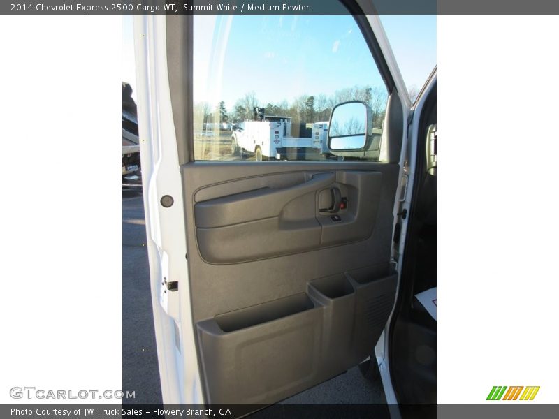 Summit White / Medium Pewter 2014 Chevrolet Express 2500 Cargo WT