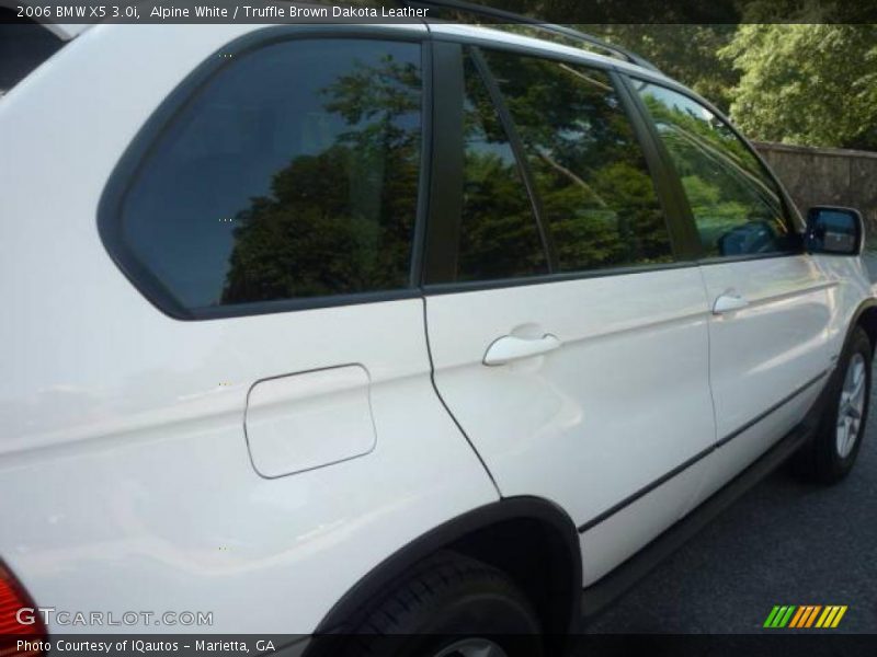 Alpine White / Truffle Brown Dakota Leather 2006 BMW X5 3.0i