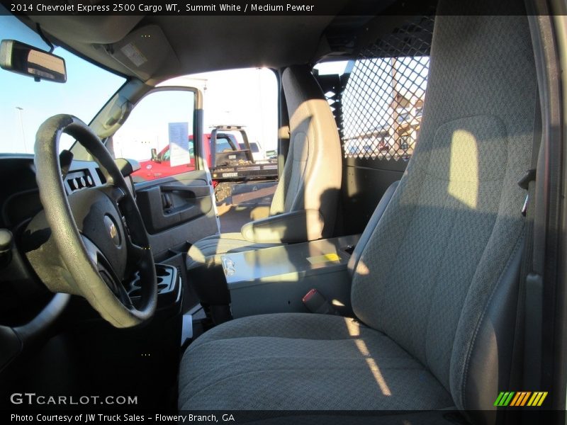 Summit White / Medium Pewter 2014 Chevrolet Express 2500 Cargo WT