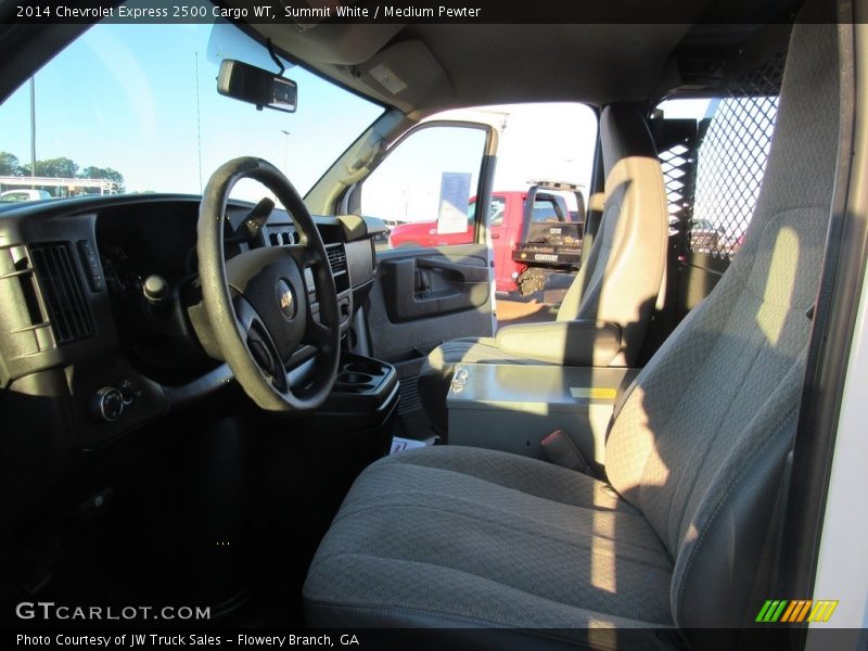 Summit White / Medium Pewter 2014 Chevrolet Express 2500 Cargo WT