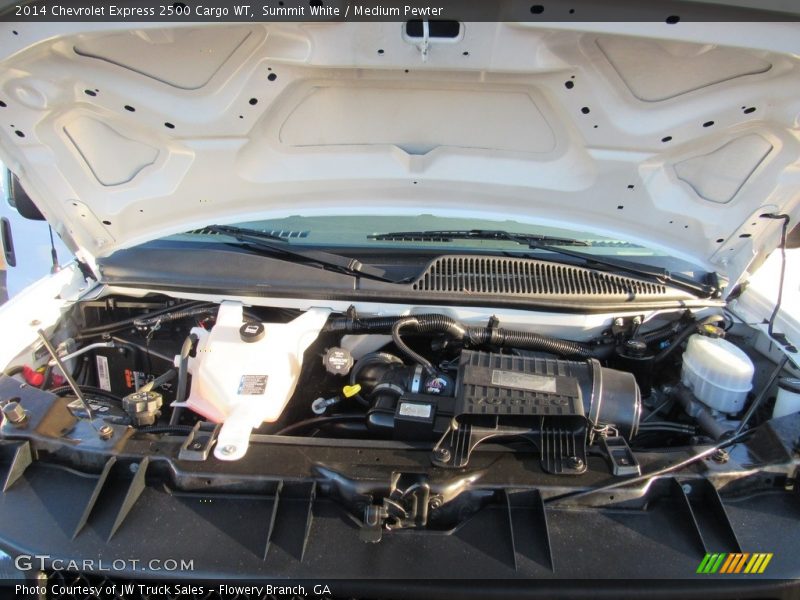 Summit White / Medium Pewter 2014 Chevrolet Express 2500 Cargo WT