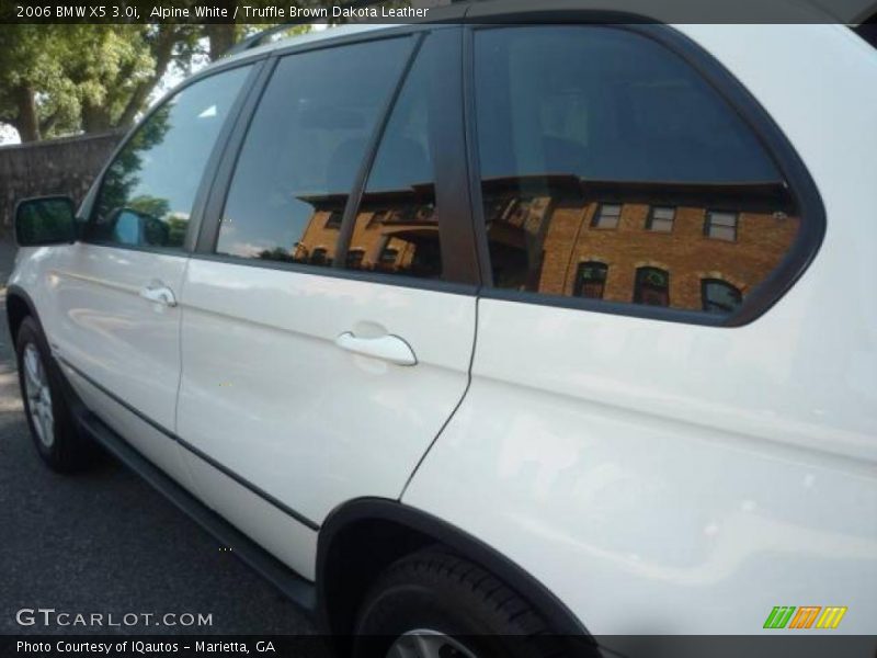 Alpine White / Truffle Brown Dakota Leather 2006 BMW X5 3.0i