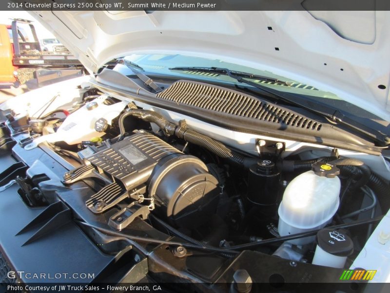 Summit White / Medium Pewter 2014 Chevrolet Express 2500 Cargo WT