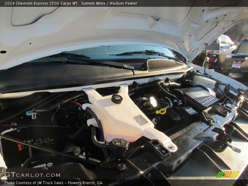 Summit White / Medium Pewter 2014 Chevrolet Express 2500 Cargo WT