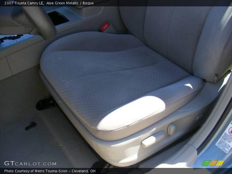 Aloe Green Metallic / Bisque 2007 Toyota Camry LE