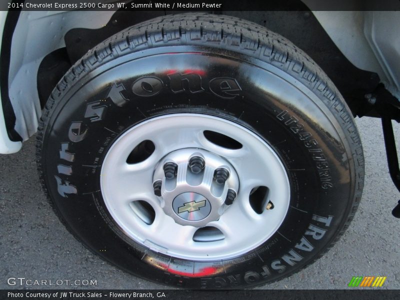 Summit White / Medium Pewter 2014 Chevrolet Express 2500 Cargo WT