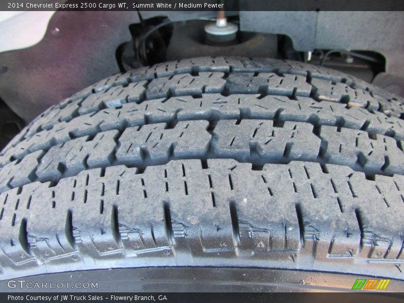 Summit White / Medium Pewter 2014 Chevrolet Express 2500 Cargo WT