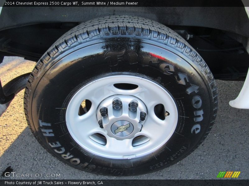 Summit White / Medium Pewter 2014 Chevrolet Express 2500 Cargo WT