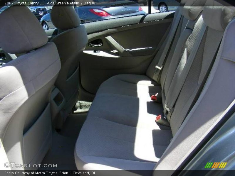 Aloe Green Metallic / Bisque 2007 Toyota Camry LE
