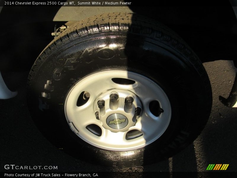 Summit White / Medium Pewter 2014 Chevrolet Express 2500 Cargo WT