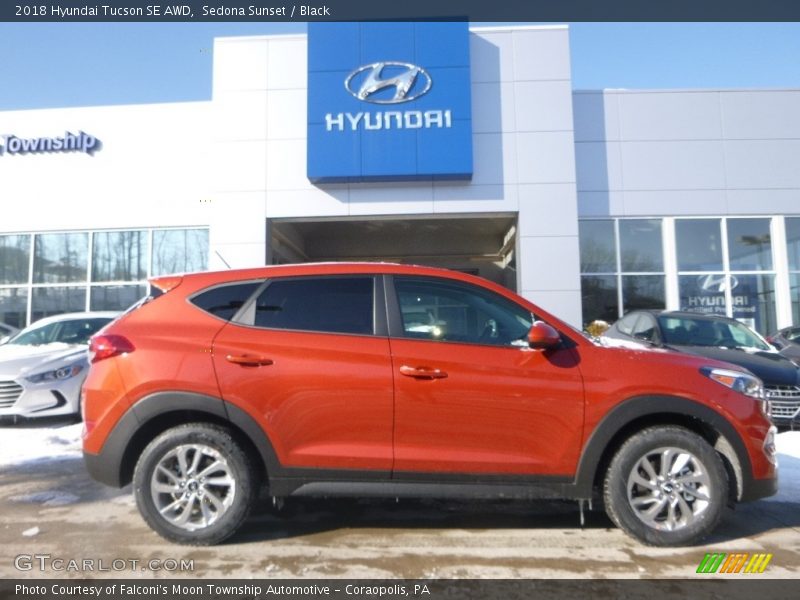  2018 Tucson SE AWD Sedona Sunset