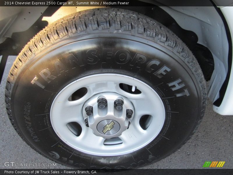 Summit White / Medium Pewter 2014 Chevrolet Express 2500 Cargo WT