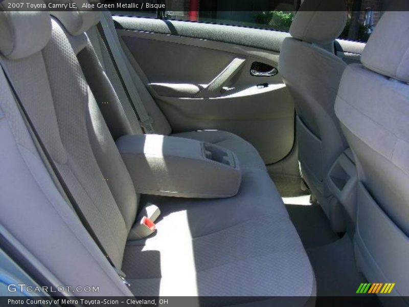 Aloe Green Metallic / Bisque 2007 Toyota Camry LE